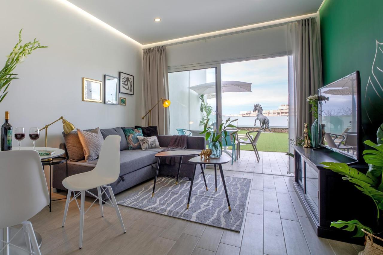 Ocean Garden Suite 10 Con Jardin Privado Адехе Екстериор снимка