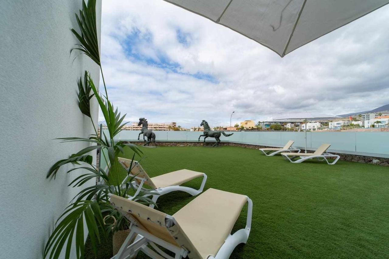 Ocean Garden Suite 10 Con Jardin Privado Адехе Екстериор снимка